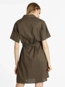 Sweet Miss Abito a camicia in cotone maniche corte