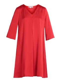 Sweet Miss Abito donna effetto seta con manica a 3/4