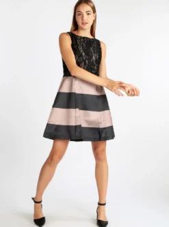 Sweet Miss Abito donna smanicato con pizzo