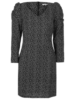 Sweet Miss Vestito donna a fiori con manica arricciata