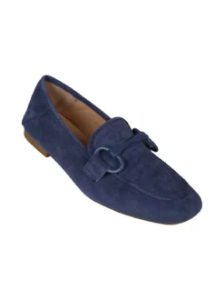 Sweet Shoes Mocassini donna in tessuto scamosciato