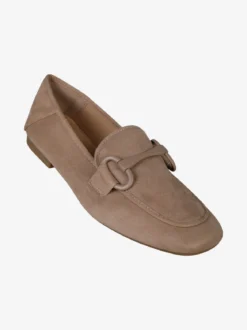 Sweet Shoes Mocassini donna in tessuto scamosciato