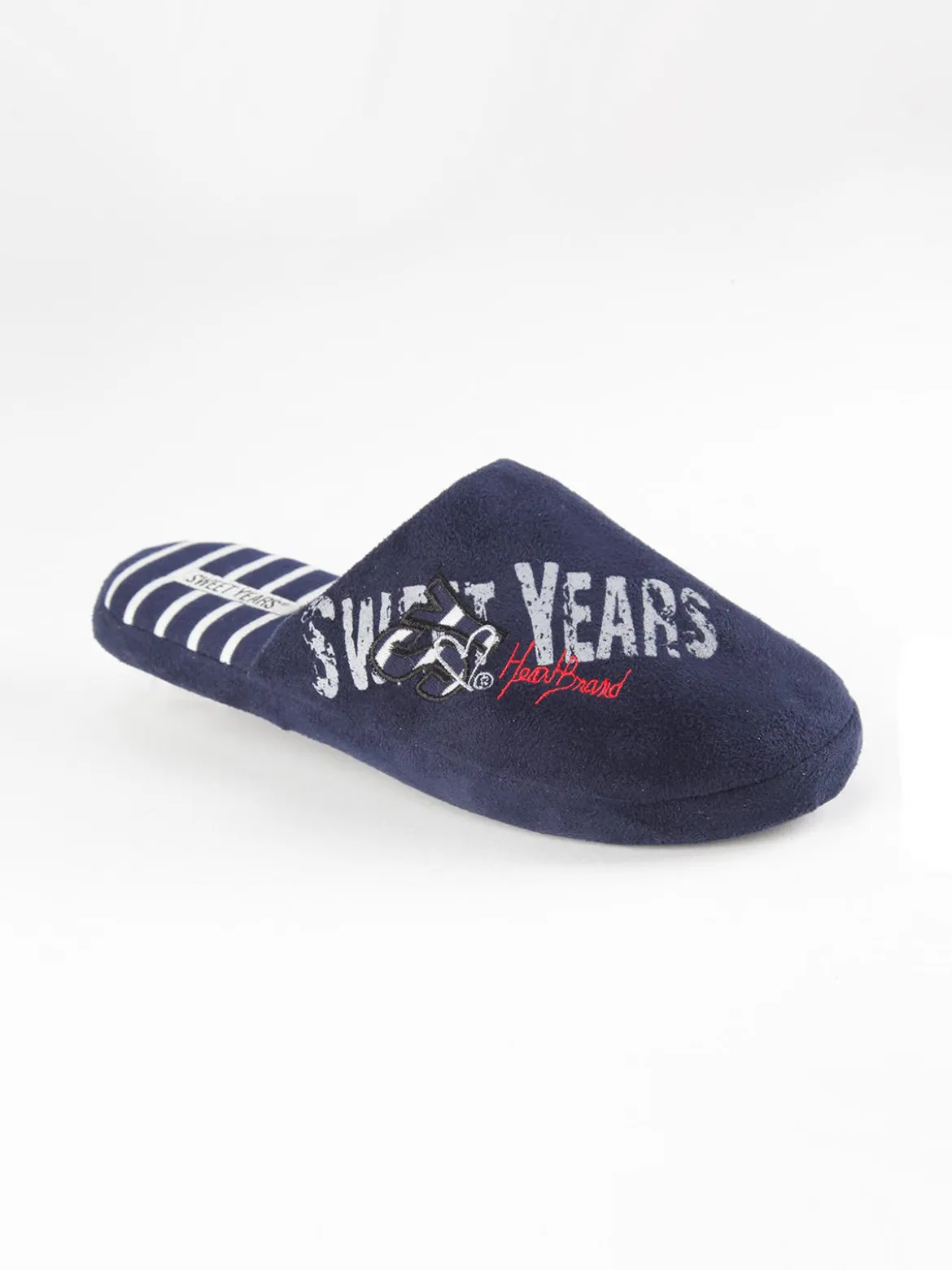 Sweet Years Pantofole effetto velluto Blu