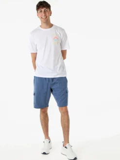 The People Rep Bermuda cargo da uomo con coulisse - blu
