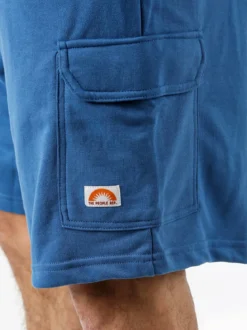 The People Rep Bermuda cargo da uomo con coulisse - blu