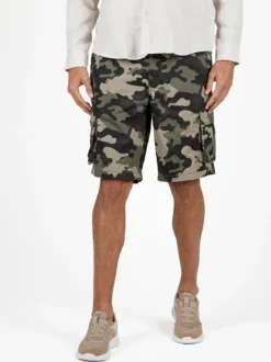 The People Rep Bermuda uomo militare con tasconi laterali