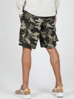 The People Rep Bermuda uomo militare con tasconi laterali