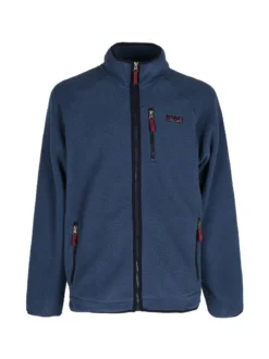 The People Rep Felpa invernale da uomo in sherpa con zip intera