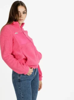 The People Rep Felpa teddy da donna con cerniera
