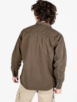 The People Rep Giacca camicia casual da uomo in cotone con bottoni