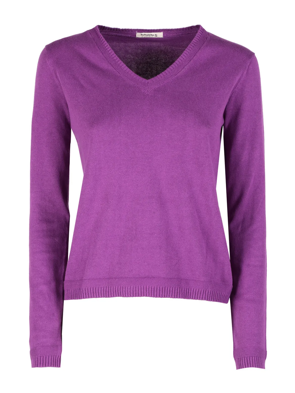 The People Rep Pullover donna in maglia scollo V