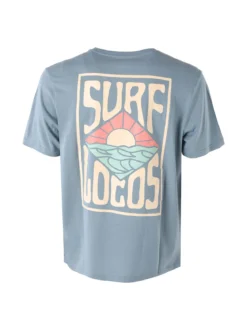 The People Rep T-shirt da uomo in cotone con stampa davanti e dietro - cielo