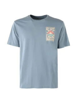 The People Rep T-shirt da uomo in cotone con stampa davanti e dietro - cielo