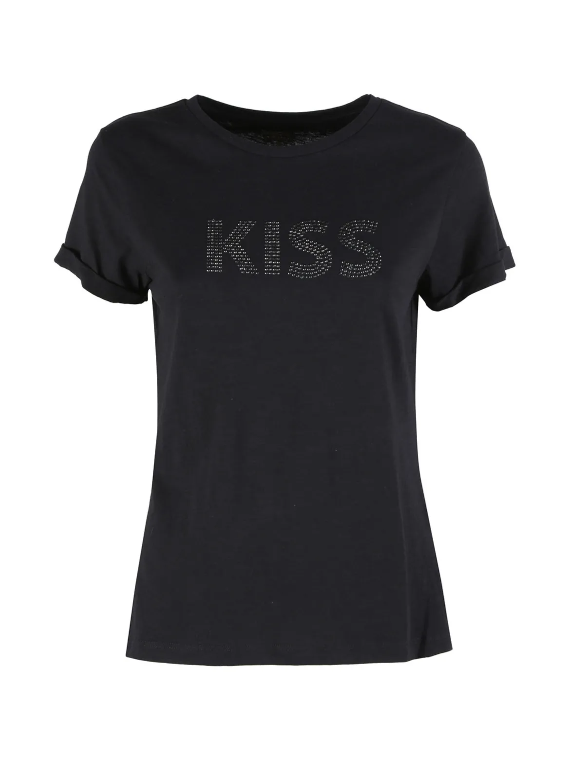 The People Rep T-shirt donna in cotone con borchie