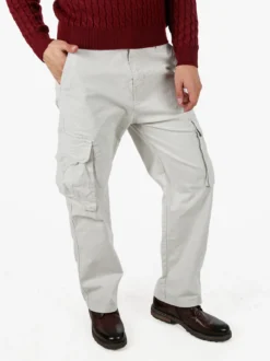 Tmk Pantaloni cargo baggy da uomo - beige