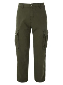 Tmk Pantaloni cargo baggy da uomo - militare