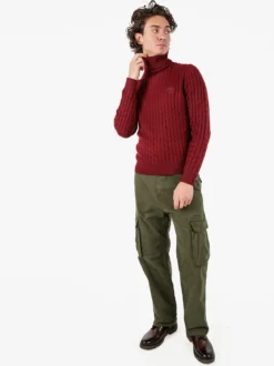 Tmk Pantaloni cargo baggy da uomo - militare
