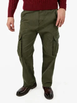 Tmk Pantaloni cargo baggy da uomo - militare