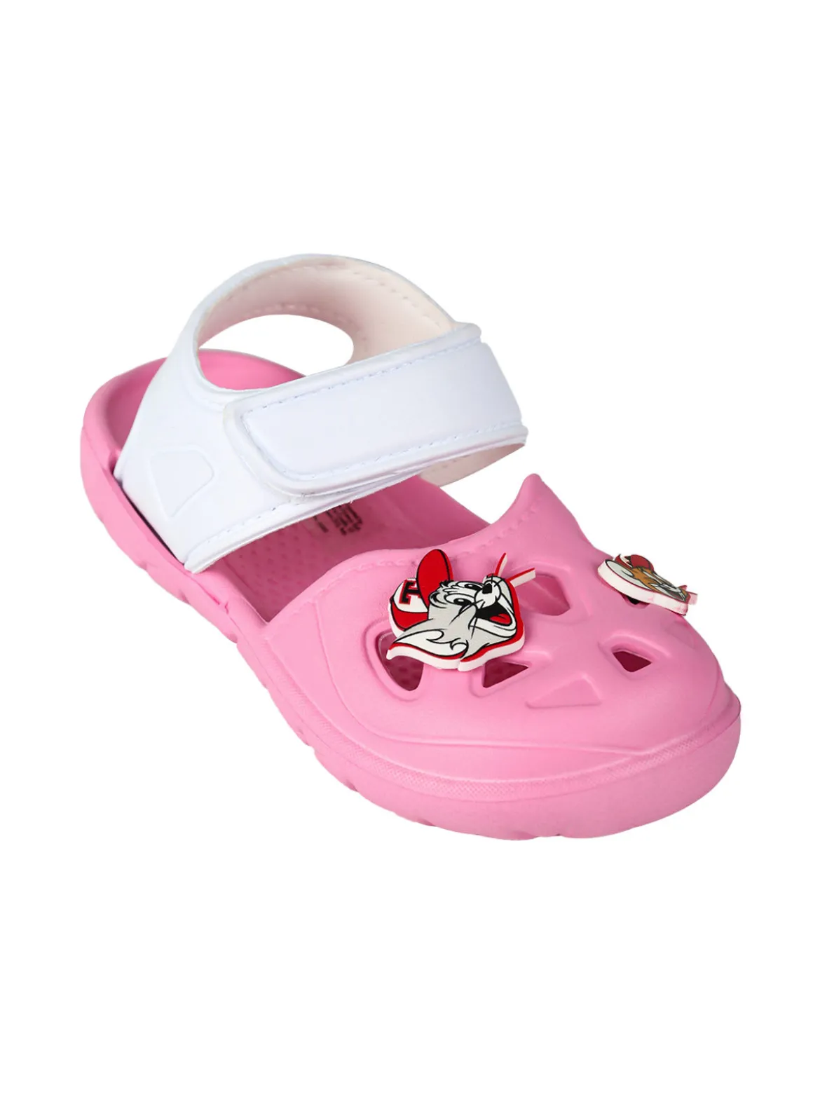 Tom And Jerry Sandali da bambina in gomma con cinturino a strappo