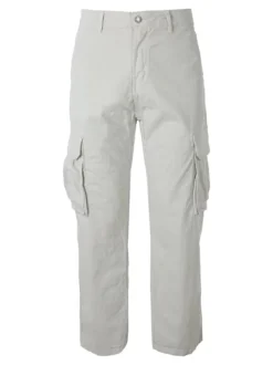 Tony Backer Pantaloni cargo da uomo a gamba dritta - beige