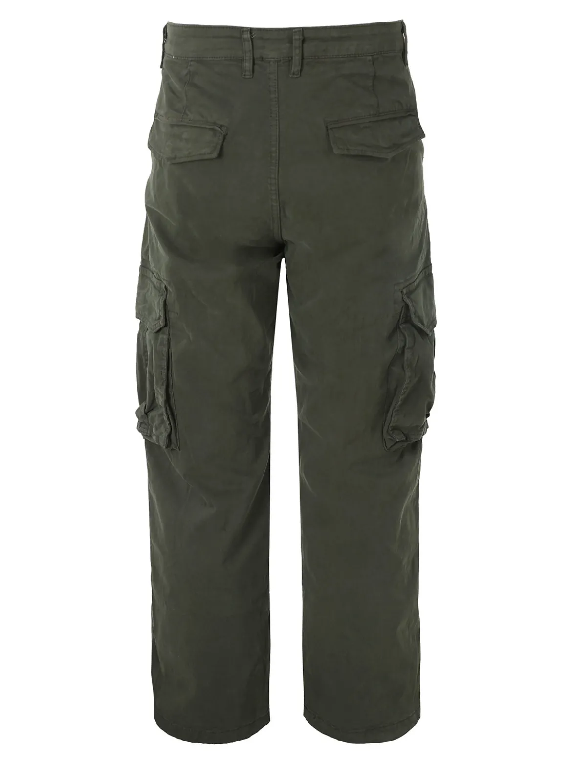 Tony Backer Pantaloni cargo da uomo a gamba dritta - militare