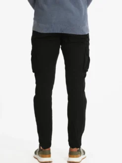 Tony Backer Pantaloni in cotone uomo con tasconi