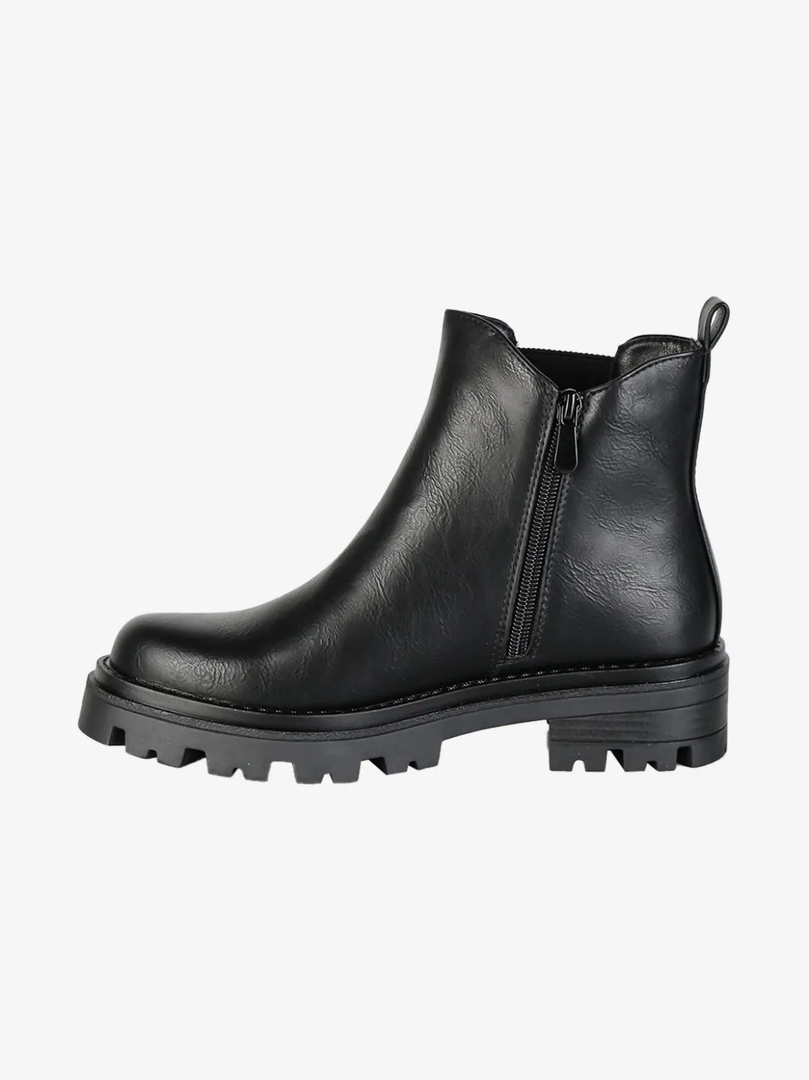 Too Like Stivaletti donna in ecopelle con zip