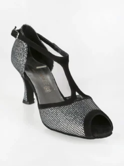 Top Dance Shoes Scarpe da ballo donna argentate