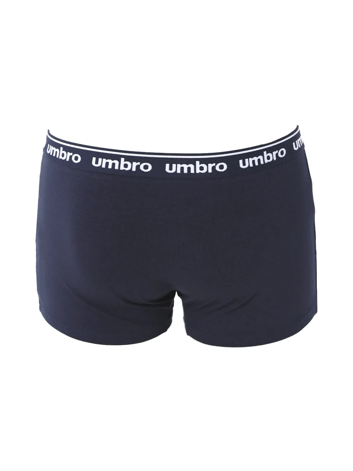 Umbro Boxer da uomo in cotone elasticizzato - blu scuro