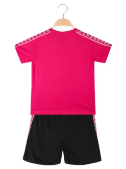 Umbro Completo corto 2 pezzi in cotone da ragazza con t-shirt e shorts