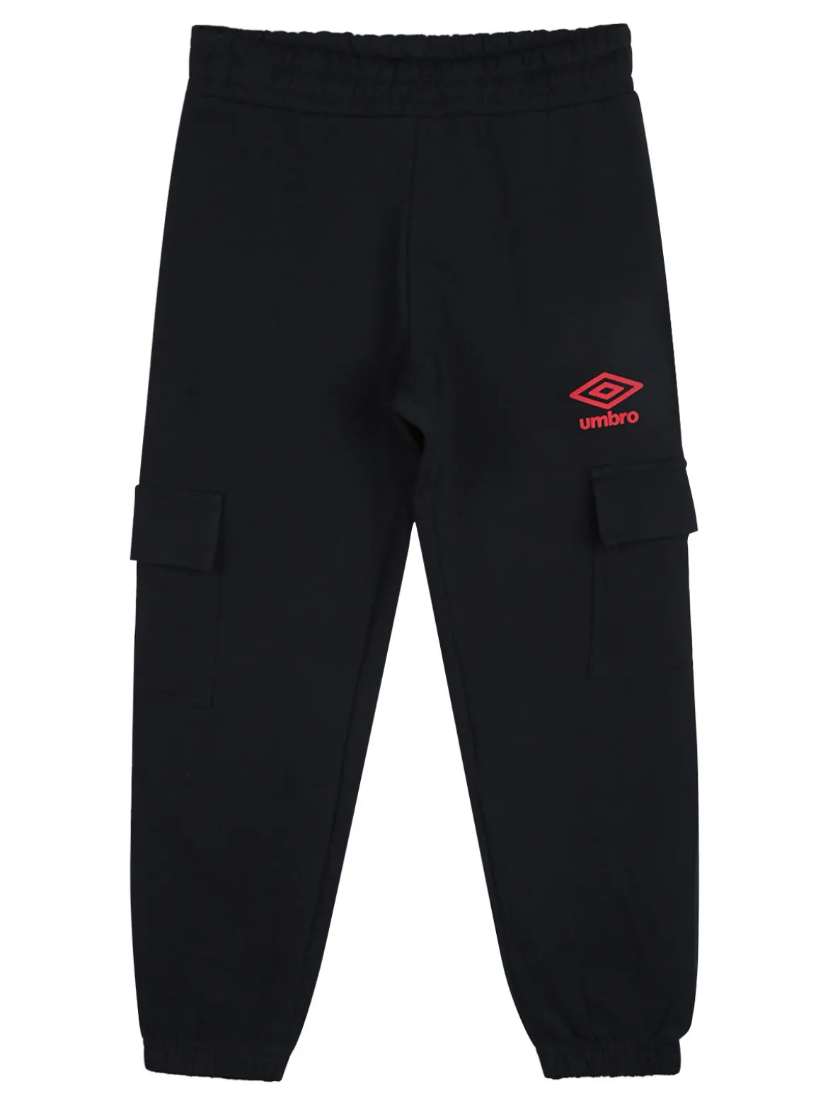 Umbro Completo tuta cargo 2 pezzi da bambino con cappuccio e zip - blu