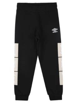 Umbro Completo tuta da bambino 2 pezzi girocollo con interno felpato - sabbia