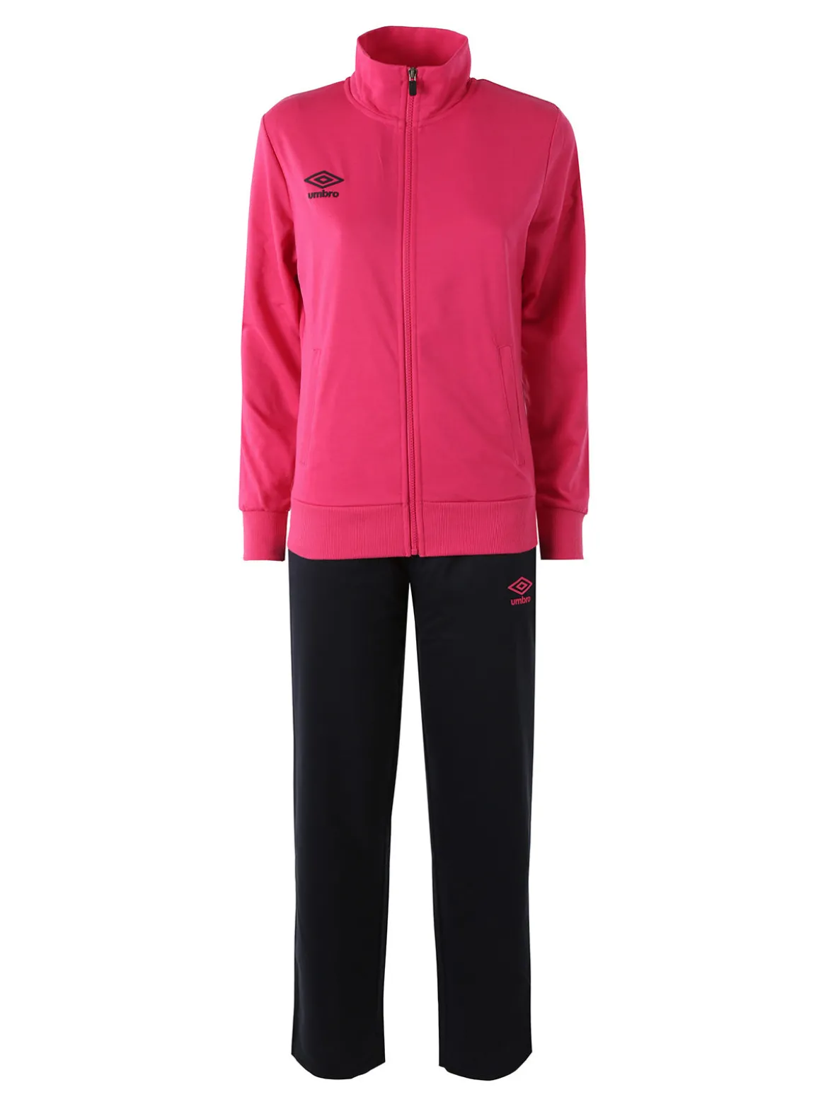 Umbro Completo tuta da donna 2 pezzi full zip - fucsia