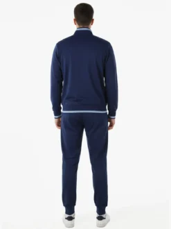 Umbro Completo tuta da uomo full zip in misto cotone - blu
