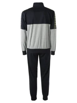 Umbro Completo tuta da uomo 2 pezzi full zip in misto cotone - blu scuro