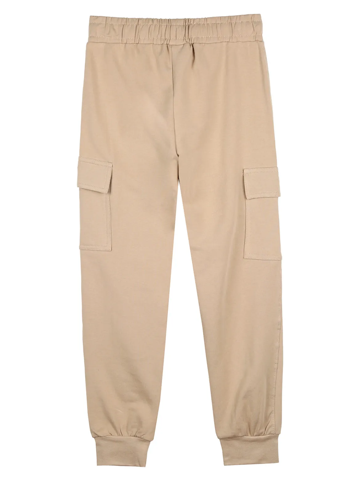 Umbro Completo tuta 2 pezzi da bambino full zip con pantaloni cargo - beige