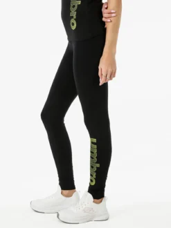 Umbro Leggings sportivi da donna con logo - verde chiaro