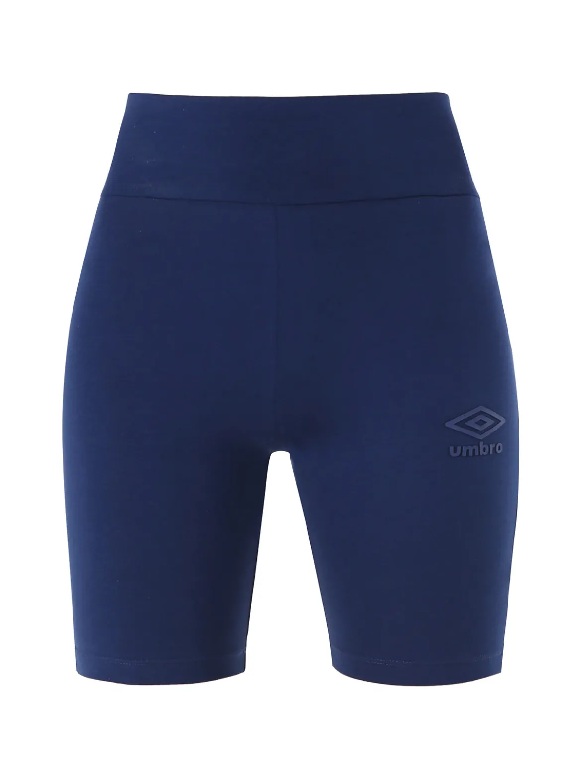 Umbro Shorts sportivi da donna in cotone elastico - blu