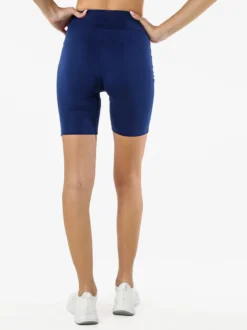 Umbro Shorts sportivi da donna in cotone elastico - blu