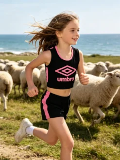Umbro Top cropped da ragazza