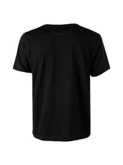 Umbro T-shirt girocollo da uomo in cotone con logo - nero