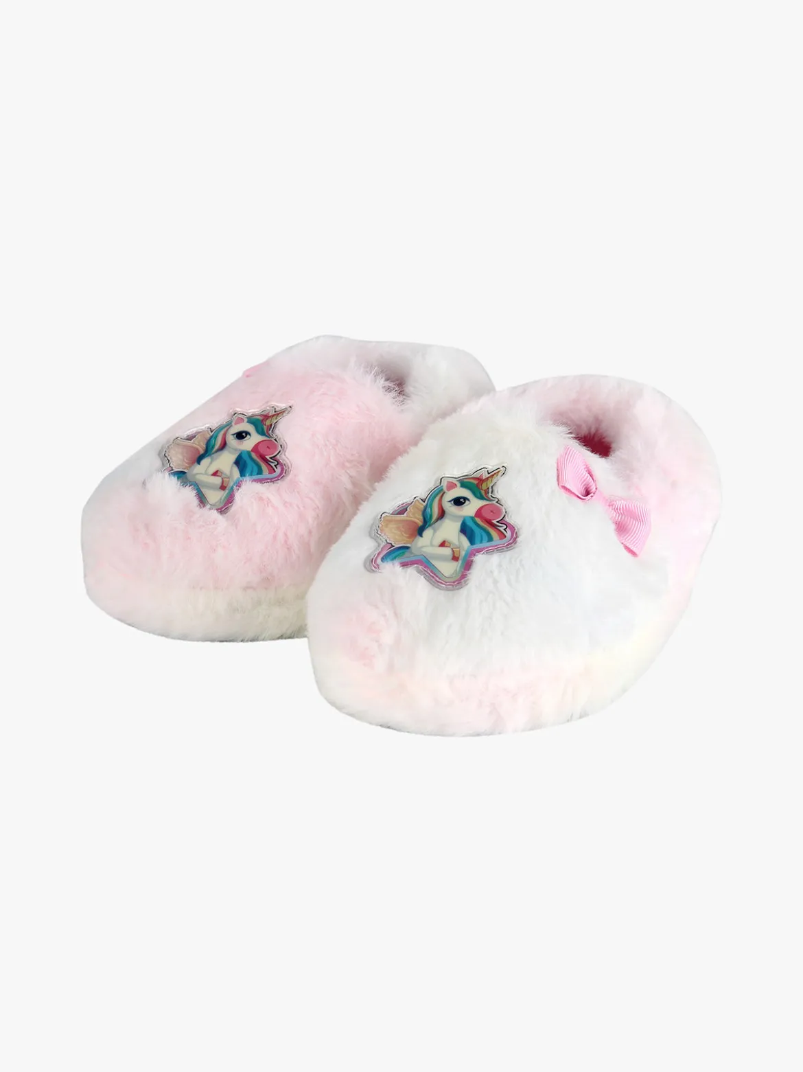 Unicorn Pantofole chiuse pelose da bimba