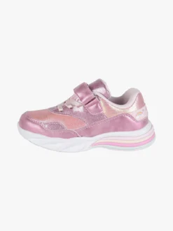 Unicorn Sneakers da bambina con strappo e luci