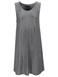 Unique Abito donna smanicato in lurex