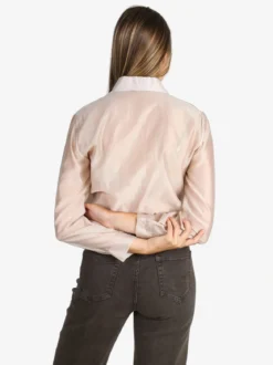 Unique Camicia donna a maniche lunghe - beige
