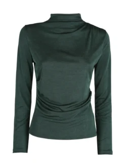 Unique Maglia donna accollata a maniche lunghe