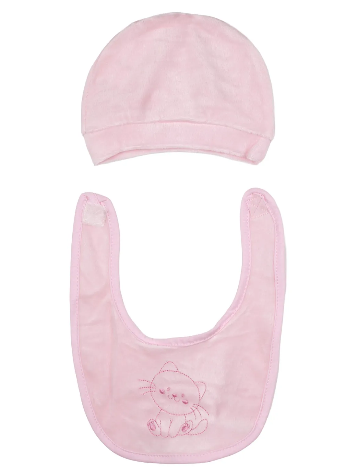 Urchin Completo lungo da neonata in ciniglia con accessori - rosa