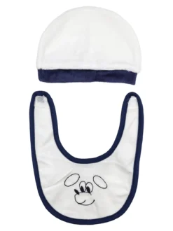 Urchin Completo lungo da neonato in ciniglia con accessori - grigio