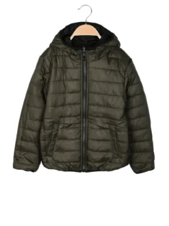 Urchin Giubbotto da bambino doubleface con cappuccio e zip
