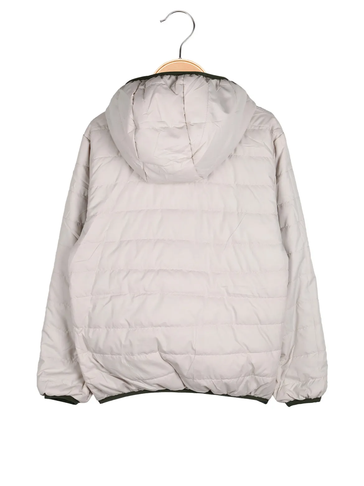 Urchin Giubbotto da bambino doubleface con cappuccio - militare